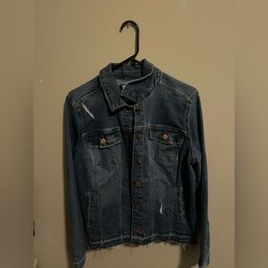 Navy Blue Jean Jacket